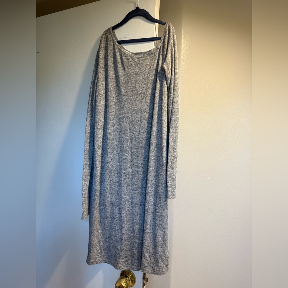 Wild Fable Asymmetrical Gray Dress